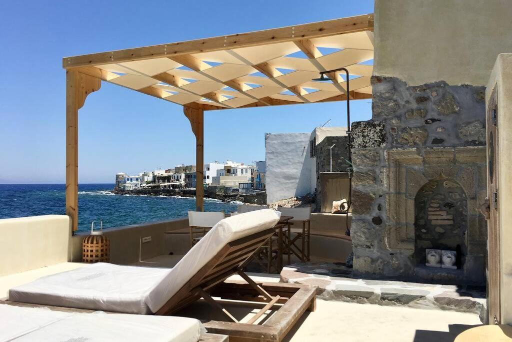 Poseidon House Villa Mandrákion Exteriör bild