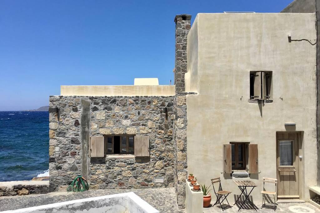 Poseidon House Villa Mandrákion Exteriör bild