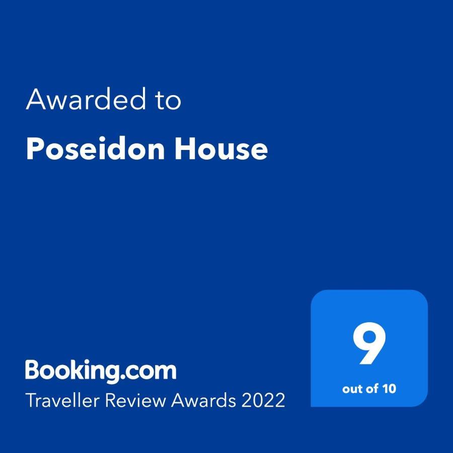 Poseidon House Villa Mandrákion Exteriör bild