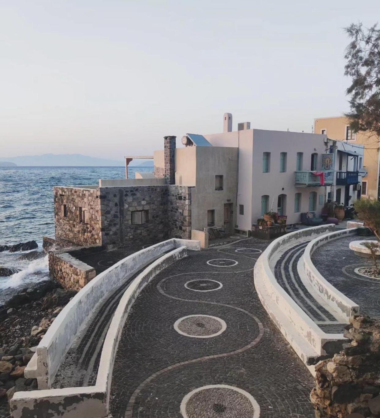Poseidon House Villa Mandrákion Exteriör bild